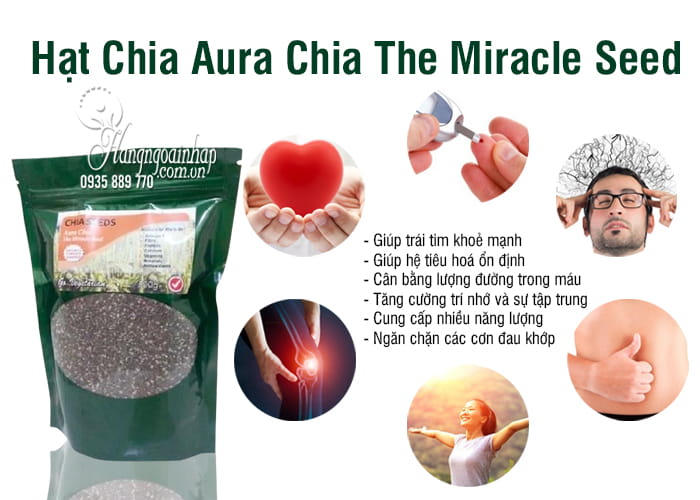 Hạt Chia Aura Chia The Miracle Seed Của Úc 7