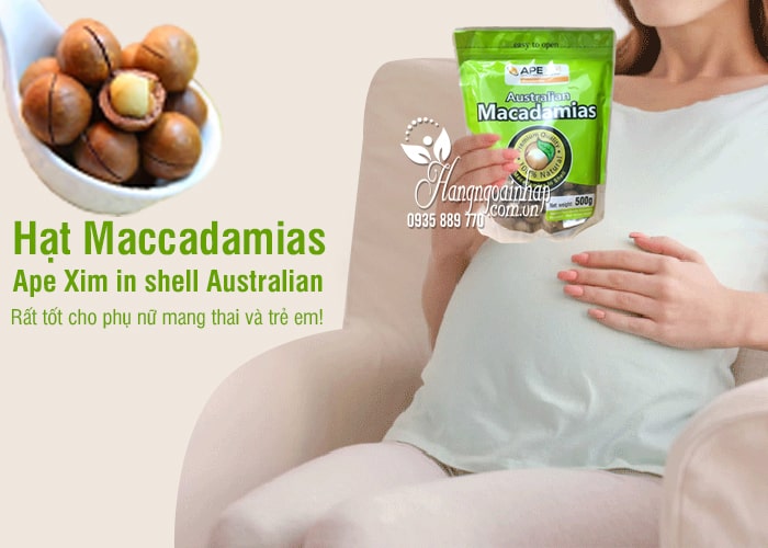 Hạt Maccadamias Ape Xim in shell Australian gói 500g - Úc 8