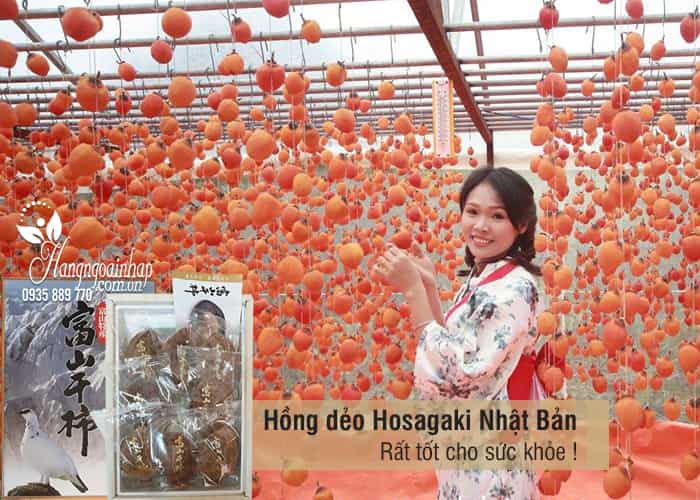 Hồng dẻo Hoshigaki Nhật Bản 800g hộp 8 trái cao cấp chính hãng 4