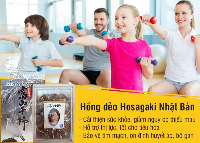 Hồng dẻo Hoshigaki Nhật Bản 800g hộp 8 trái cao cấp chính hãng 1