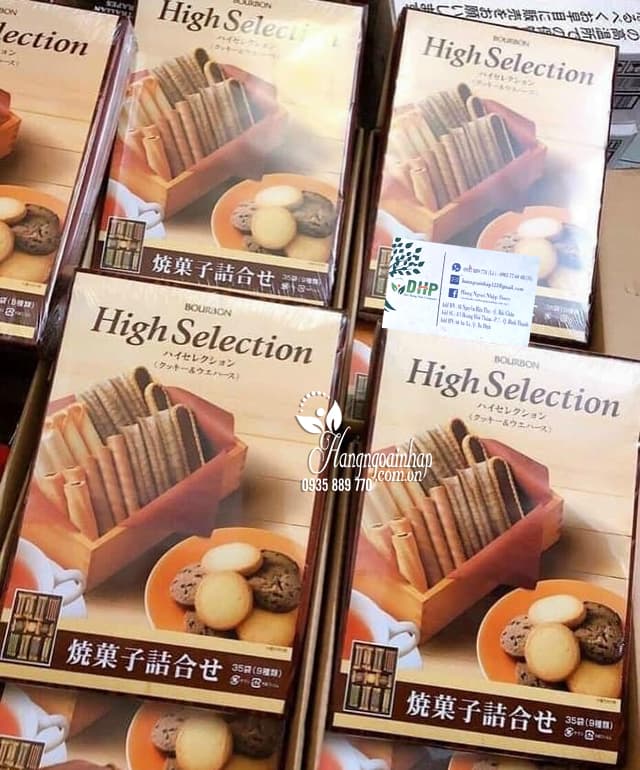 Hộp Bánh Quy Bourbon High Selection Của Nhật 78