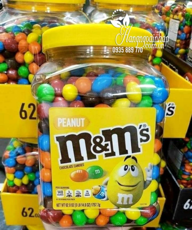 Kẹo Socola M&M Milk Chocolate 1757g Của Mỹ 88