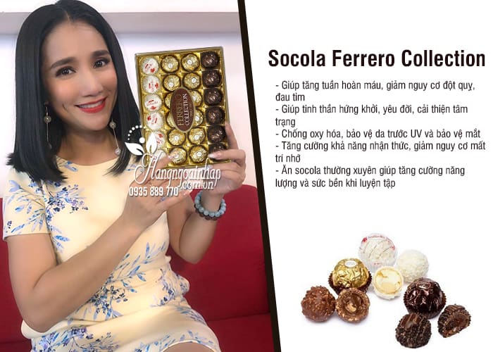 Socola Ferrero Collection 24 viên 269g của Ý 3