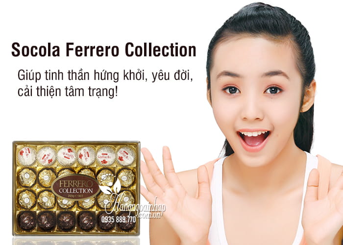 Socola Ferrero Collection 24 viên 269g của Ý 1