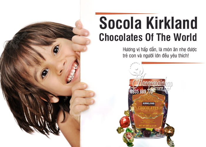 Socola Kirkland Chocolates Of The World 907g 4