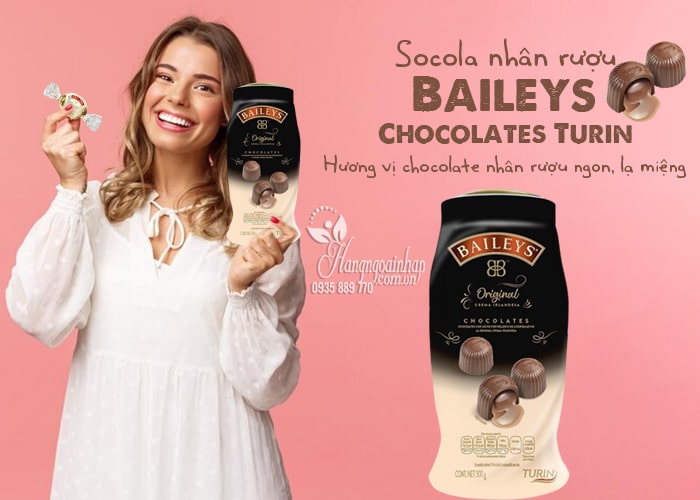 Socola nhân rượu Baileys Chocolates Turin 500g từ Mỹ 7