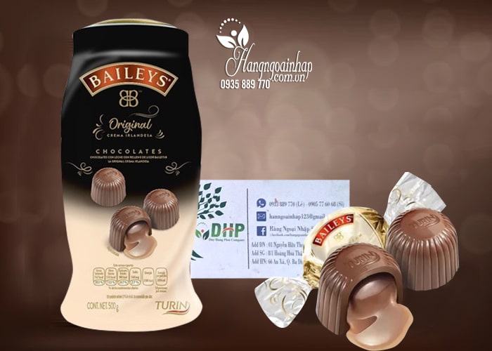 Socola nhân rượu Baileys Chocolates Turin 500g từ Mỹ 9