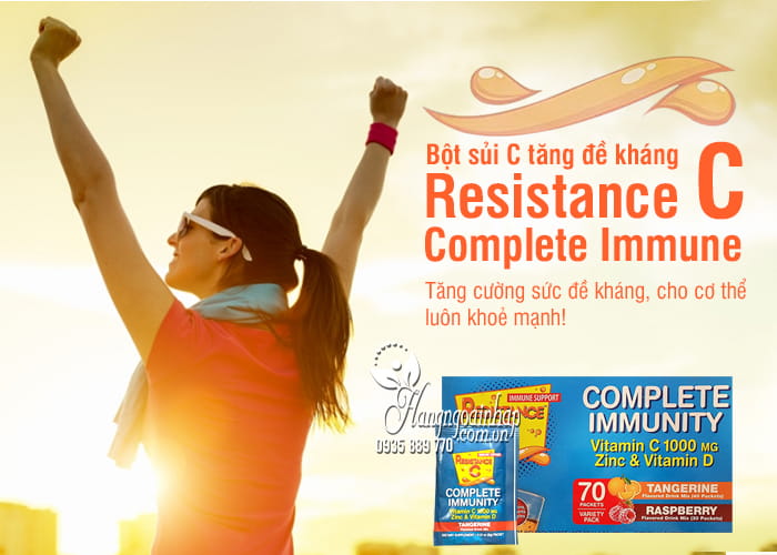 Bột sủi C tăng đề kháng Resistance C Complete Immunity  2