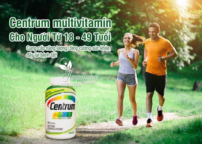 Centrum multivitamin 365 Viên Của Mỹ Cho Người Từ 18 - 49 Tuổi 1