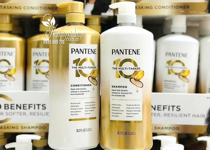 Bộ dầu gội Pantene Multi Tasker 10 chính hãng Mỹ