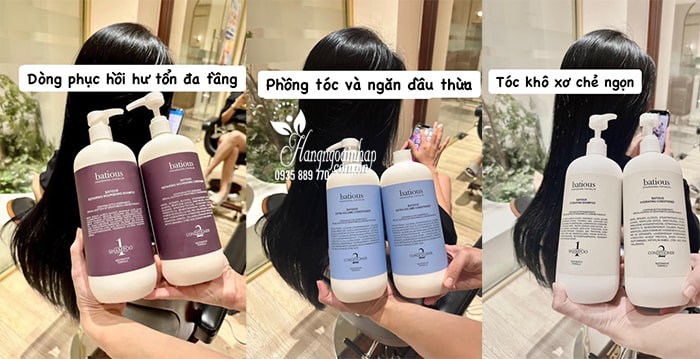 Bộ dầu gội xả Batious Shampoo & Conditioner cao cấp của Anh 7