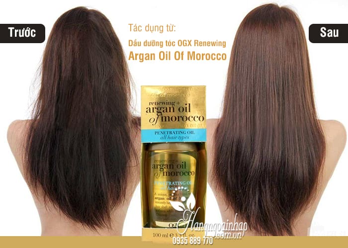 Tinh dầu Dưỡng tóc Argan oil R3 màu vàng