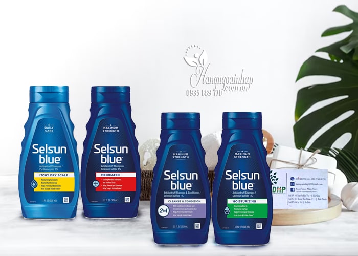 Dầu gội Selsun Blue 325ml của Mỹ chăm sóc da đầu 1