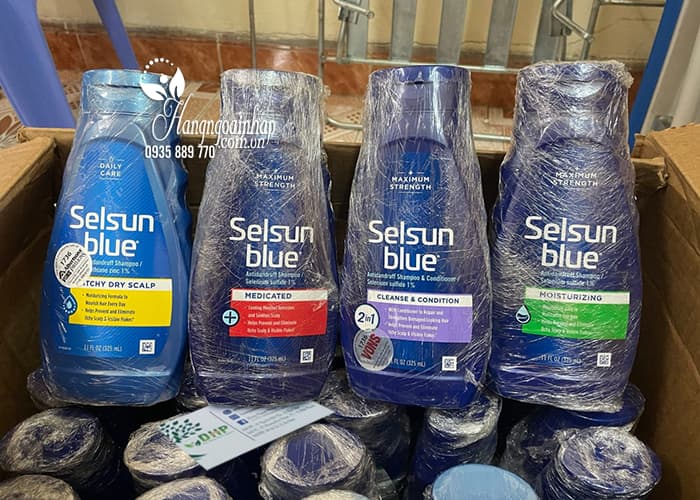 Dầu gội Selsun Blue 325ml của Mỹ chăm sóc da đầu 0