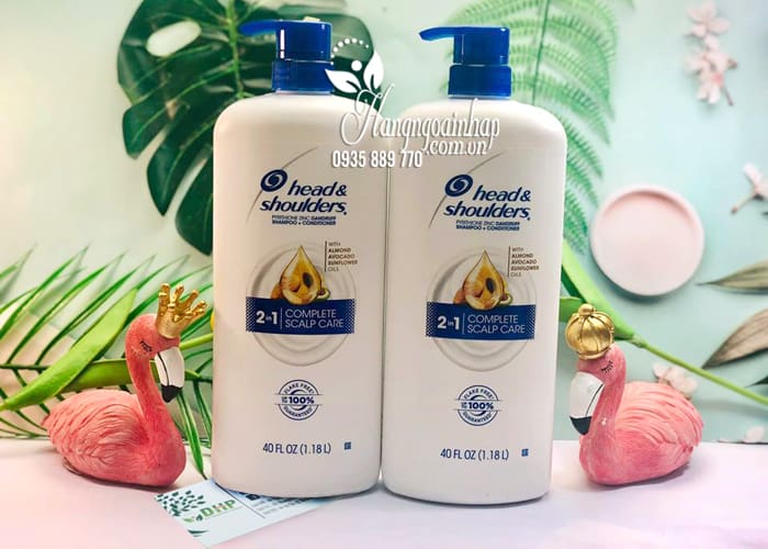 Dầu gội Head & Shoulders 2 in 1 Complete Scalp Care 1,18 lít 3