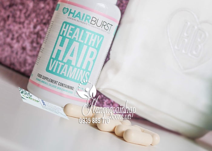 Vitamin kích thích mọc tóc HairBurst Healthy Hair Vitamin 60v 4