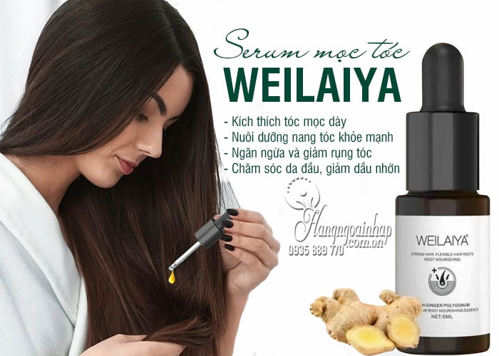 Serum kích thích mọc tóc Weilaiya chính hãng 8 chai x 5ml 4