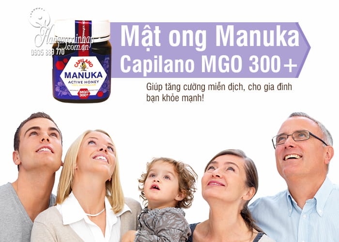 Mật ong Manuka Capilano MGO 300+ của Úc hũ 250g 2