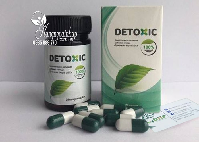 Thuốc Detoxic của Nga diệt ký sinh trùng, làm sạch ruột 9
