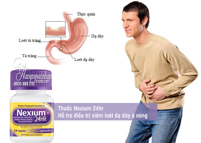 Thuốc Nexium 24hr - Hỗ trợ điều trị viêm loét dạ dày ợ nóng 6