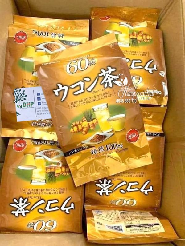 Trà nghệ mùa thu Orihiro Ukon Tea của Nhật Bản 60 gói 4