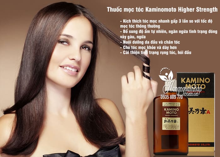 Thuốc mọc tóc Kaminomoto Higher Strength - dưỡng tóc dày hơn 2