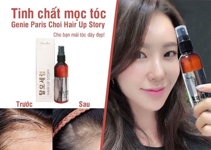 Tinh chất mọc tóc Genie Paris Choi Hair Up Story Hàn Quốc 4