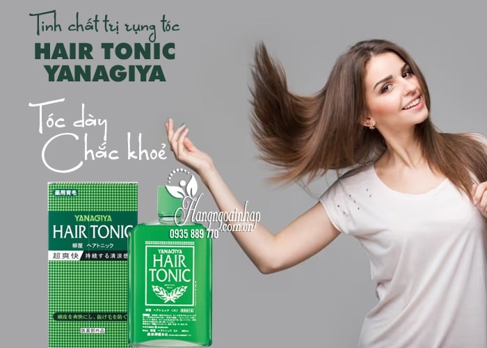 Tinh chất trị rụng tóc Hair Tonic Yanagiya 240ml Nhật Bản 12