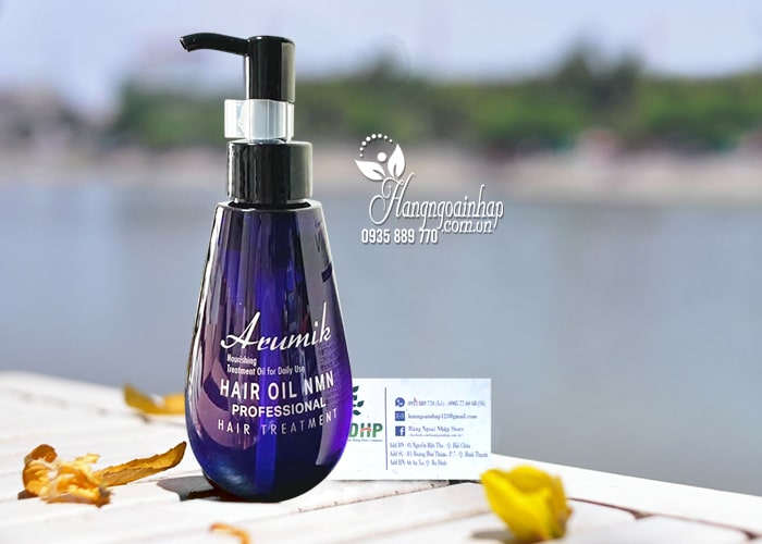 Tinh dầu dưỡng tóc Arumik NMN Hair Oil 150ml Nhật 55