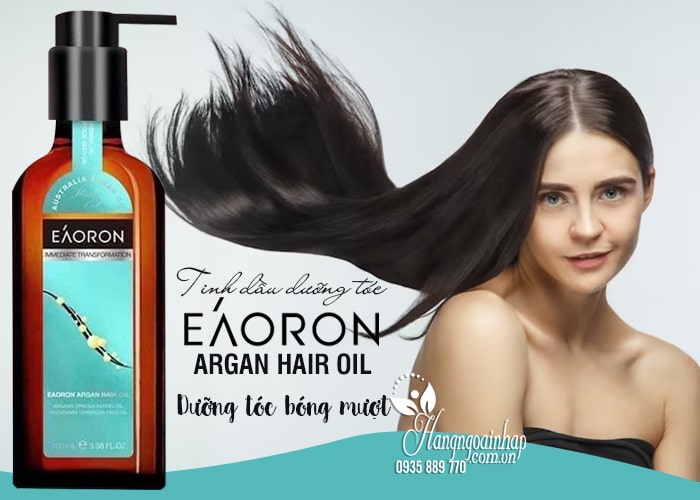 Tinh dầu dưỡng tóc Eaoron Argan Hair Oil 100ml Úc 1