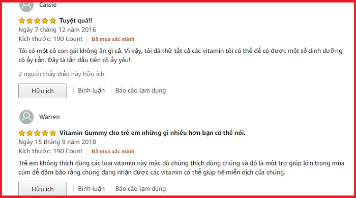 Gummy Vites Kẹo Dẻo Bổ Sung Vitamin Và Khoáng Chất Cho Trẻ 10