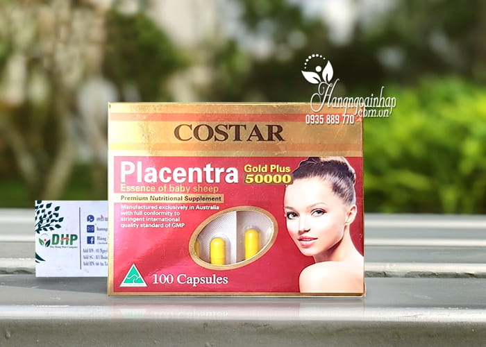 Nhau Thai Cừu Placenta Gold Plus 50000mg Của Costar  8