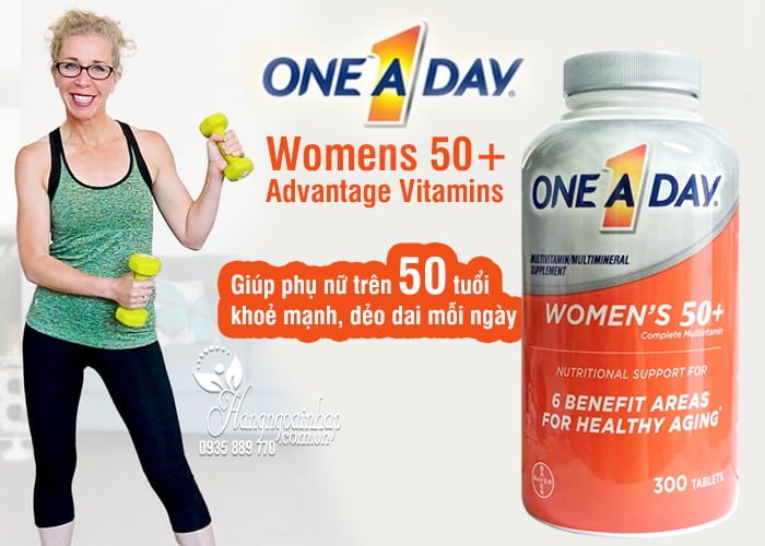 One A Day Womens 50+ Advantage Vitamins 300 Viên Của Mỹ 1