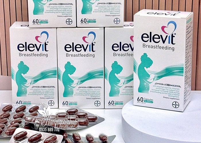 Thuốc Elevit Breastfeeding  bổ sung Vitamin cho phụ nữ sau sinh 455