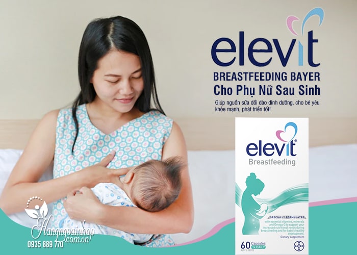 Thuốc Elevit Breastfeeding  bổ sung Vitamin cho phụ nữ sau khi sinh 7