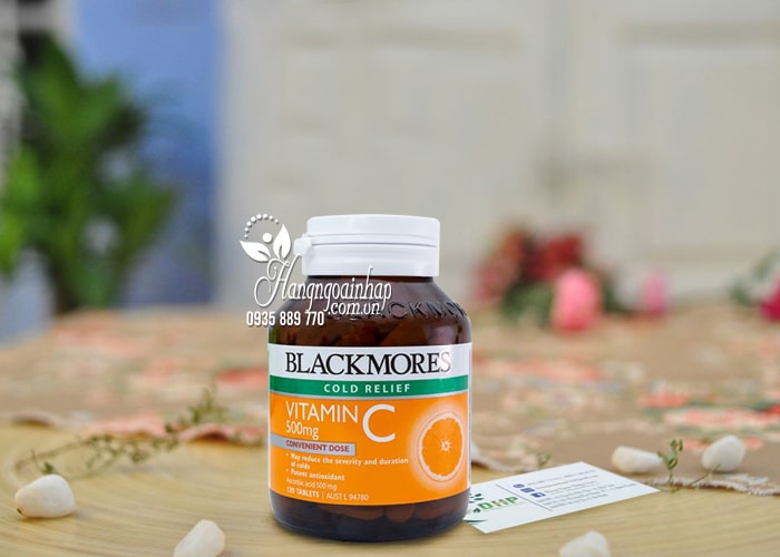 Viên bổ sung Blackmores Cold Relief Vitamin C 500mg Úc 8