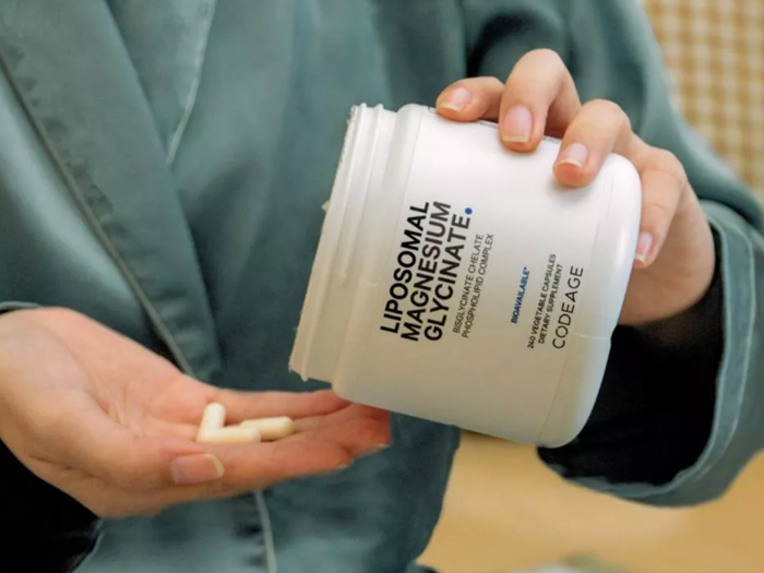 Viên bổ sung magie Liposomal Magnesium Glycinate CodeAge 7
