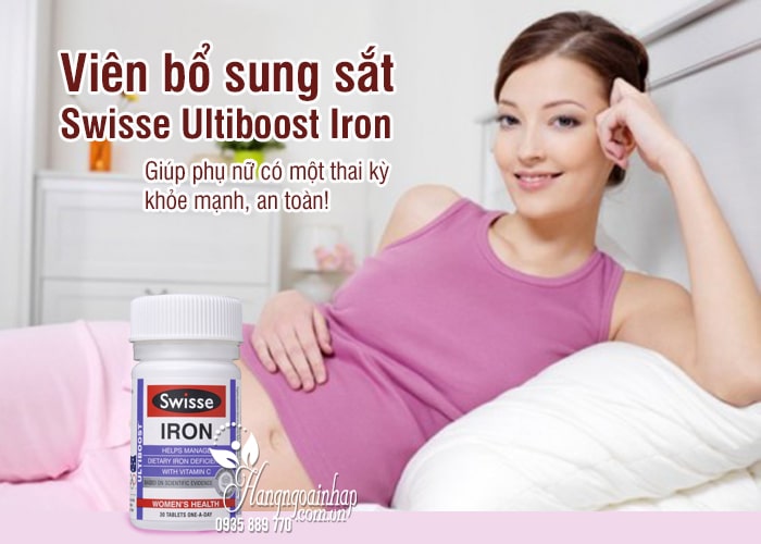 Viên bổ sung sắt Swisse Ultiboost Iron 30 viên từ Úc 1