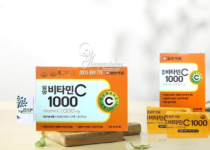 Viên bổ sung Vitamin C 1000mg nội địa Hàn Quốc dạng vỉ 1