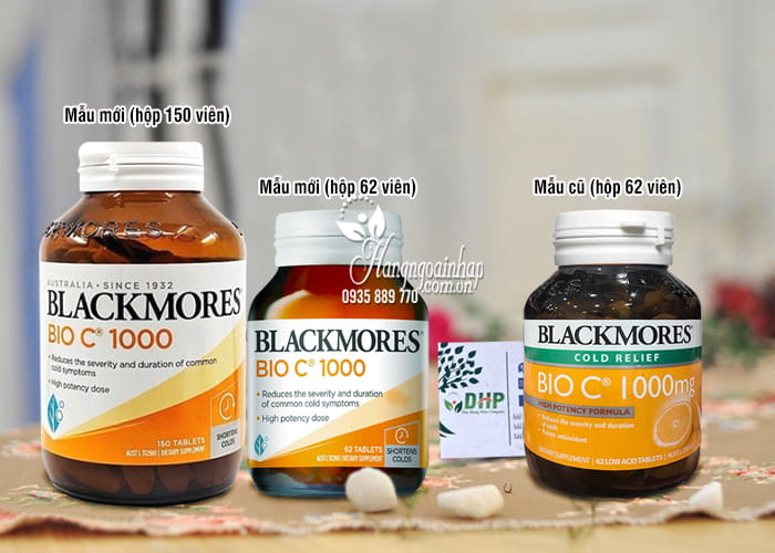 Viên bổ sung vitamin C Blackmores Bio C 1000mg 62 viên Úc 1