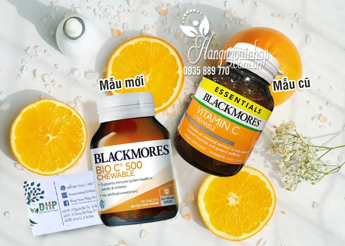 Viên nhai bổ sung Blackmores Essentials Vitamin C Chewable 1