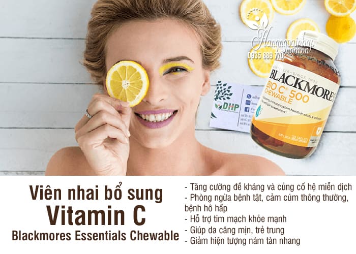 Viên nhai bổ sung Blackmores Essentials Vitamin C Chewable 8