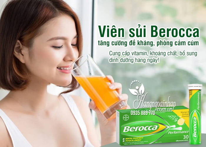 Viên sủi Berocca của Úc tăng cường đề kháng, phòng cảm cúm 4