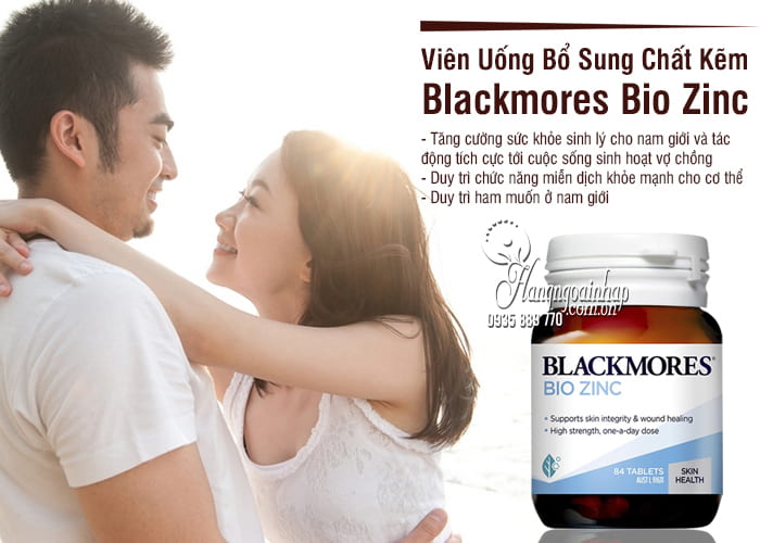 Viên Uống Bổ Sung Chất Kẽm Blackmores Bio Zinc Của Úc 8