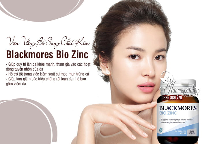 Viên Uống Bổ Sung Chất Kẽm Blackmores Bio Zinc Của Úc 1