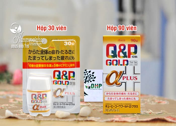 Viên Uống Bổ Sung Năng Lượng Q&P Gold Plus Kowa Nhật 1