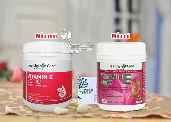 Viên uống bổ sung Vitamin E Healthy Care 500IU 200 viên của Úc 9