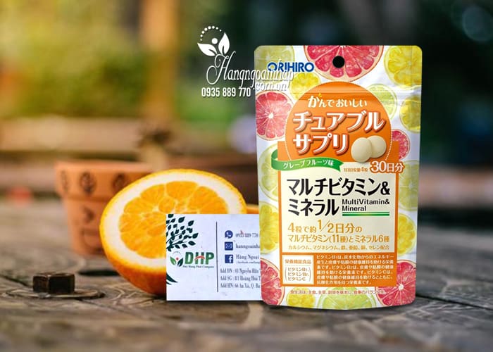 Viên uống bổ sung Vitamin Multi Orihiro 120 viên của Nhật Bản 8