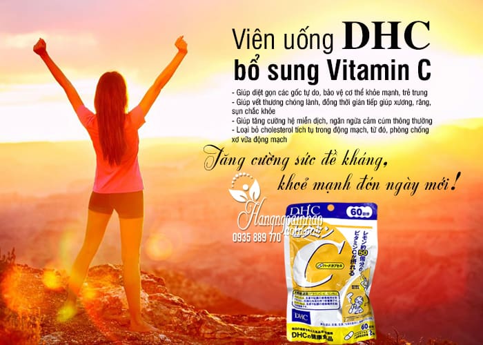 Viên uống DHC bổ sung Vitamin C của Nhật Bản chính hãng 6