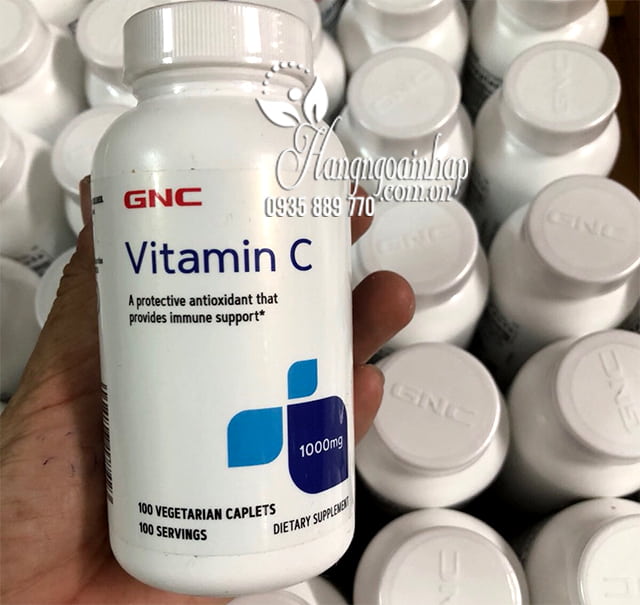Viên uống GNC vitamin C 1000mg 100 viên tăng đề kháng 0